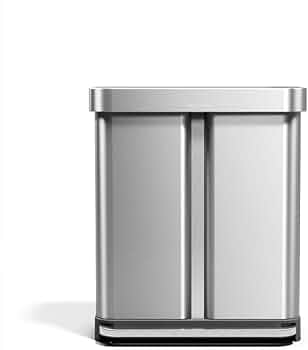 Amazon.com: simplehuman 58 Liter / 15.3 Gallon Rectangular Hands